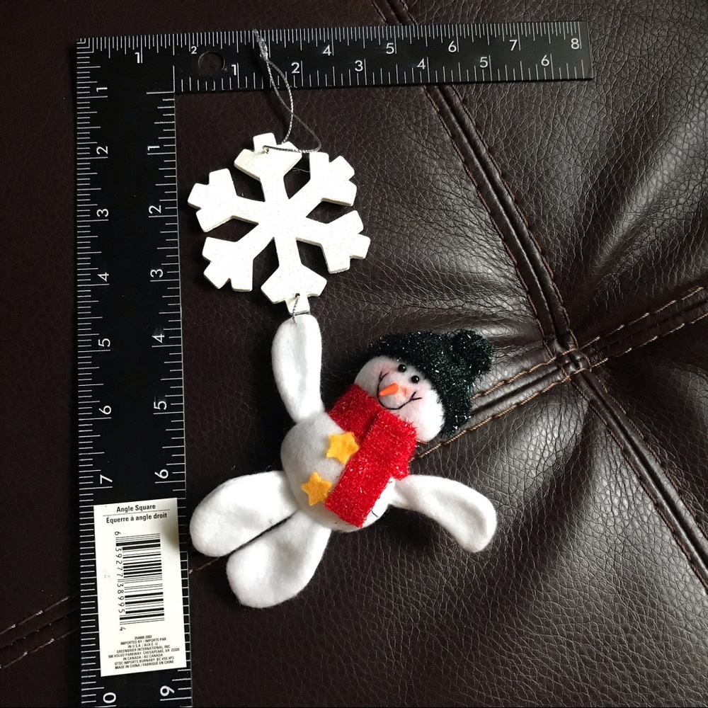 Christmas Ornament Snowman Home Decor 4